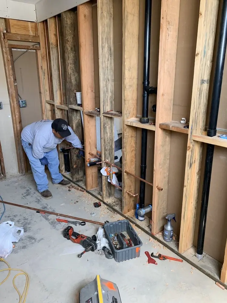 Commercial rough-in plumbing for Water Heater Replacement in Miners Creek